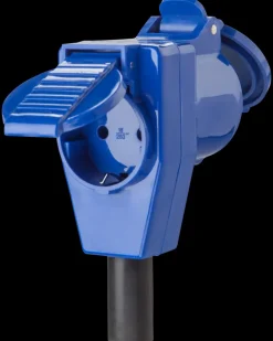 CEE vinkelstik med schukoudtag| Cee-Artikler