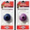 Chrisco Aktivitetsbold ass. farver - Ø6 cm| Hundelegetøj Og Kattelegetøj