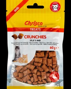 Chrisco Crunchies And 60 g| Hundefoder, Kattemad Og Godbidder