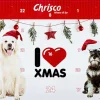 Chrisco I LOVE XMAS julekalender| Øvrige Juleartikler|Hundefoder, Kattemad Og Godbidder