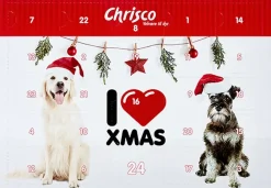 Chrisco I LOVE XMAS julekalender| Øvrige Juleartikler|Hundefoder, Kattemad Og Godbidder