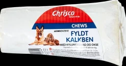 Chrisco Kalkben m. kyllingesmag| Hundefoder, Kattemad Og Godbidder
