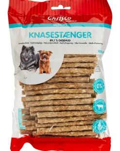 Chrisco Knasestænger med kyllingesmag rund 100-pak| Hundefoder, Kattemad Og Godbidder