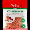 Chrisco Kyllingebidder 100 g| Hundefoder, Kattemad Og Godbidder