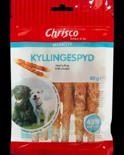 Chrisco Kyllingespyd 80 g| Hundefoder, Kattemad Og Godbidder