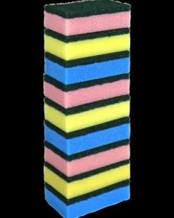 Clean Action Skuresvamp 10-pak| Rengøringsartikler