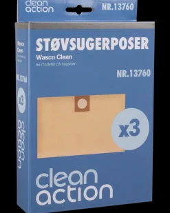 Clean Action Støvsugerpose til våd/tørstøvsuger| Støvsugerposer Og -Filtre