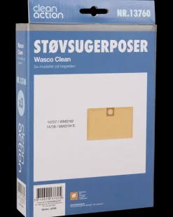 Clean Action Støvsugerpose til våd/tørstøvsuger| Støvsugerposer Og -Filtre