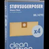 Clean Action Støvsugerpose til våd/tørstøvsuger 4pk| Støvsugerposer Og -Filtre