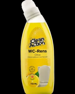 Clean Action WC Rens 750 ml - Citrus| Rengøringsmidler