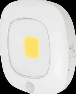 BRIGHT DESIGN COB LED-lampe med sensor - hvid| Lyssensorer