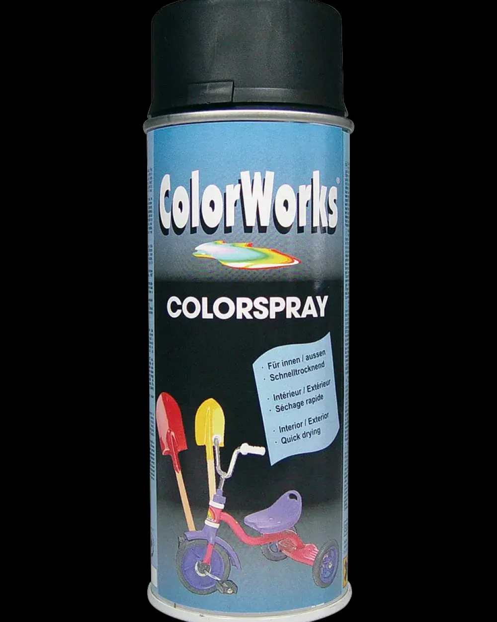 ColorWorks Spraymaling - sort mat| Spraymaling