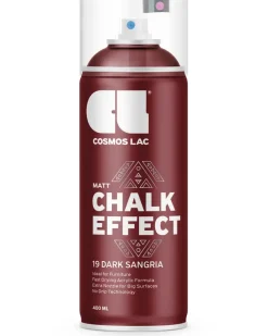 Cosmos Lac Spray Chalk Effekt - DARK SANGRIA| Spraymaling