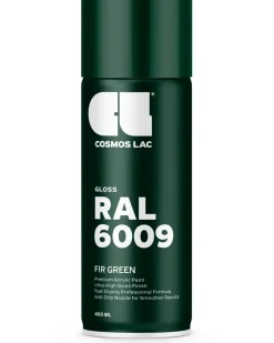 Cosmos Lac Spray FIR GREEN RAL6009| Spraymaling