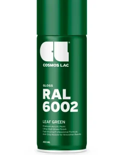 Cosmos Lac Spray LEAF GREEN RAL6002| Spraymaling