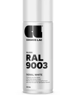 Cosmos Lac Spray SIGNAL WHITE RAL9003| Spraymaling