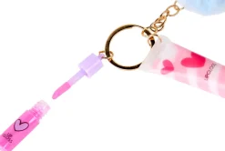 CREATEit! Create It! Nøglering med lipgloss og pompom| Kosmetik Og Personlig Pleje