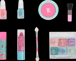 CREATEit! CREATEit Makeup pink/turkis 8 dele| Kosmetik Og Personlig Pleje|Øvrigt Legetøj