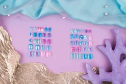 CREATEit! CREATEit Negle 24 stk. mermaid - assorterede design| Kosmetik Og Personlig Pleje|Øvrigt Legetøj