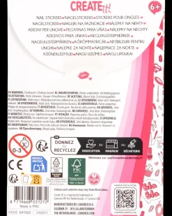 CREATEit! Neglestickers - 1 ark| Kosmetik Og Personlig Pleje
