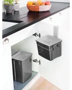 Curver Affaldssorteringssæt med 3 spande| Affaldsspande Og -Poser