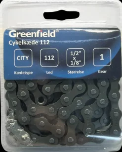 Greenfield Cykelkæde indvendige gear 112 led| Kæder Og Kædeskærme