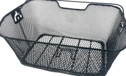 Cykelkurv til bagagebærer - Sort| Cykelkurve Og -Tasker