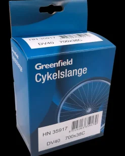 Greenfield Cykelslange 28" 38C DV| Slanger Og Ventiler