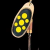 DAM Spinner 4 g #2 - Black Yellow| Endegrej Og Madding