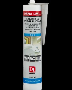 Danalim DANA LIM Bygge- /sanitetssilikone 300 ml - grå| Fugemasse Og Silikone