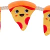 DanPet Hundelegetøj pizza på reb 55 cm| Hundelegetøj Og Kattelegetøj