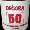 Decora Træ og metal 2 L glans 50 - hvid| Træ- Og Metalmaling