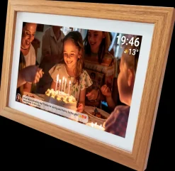 Denver Fotoramme FRAMEO - 15.6" Træ| Mobiltilbehør|Gadgets