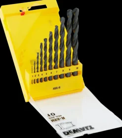 DeWALT Metalbor HSS 10 dele| Bor