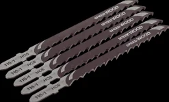 DeWALT Stiksavsklinge HCS træ 5-pak| Stiksavklinger