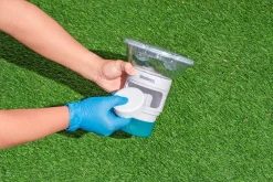 Dispenser til poolkemi - med lys| Pool- Og Spatilbehør