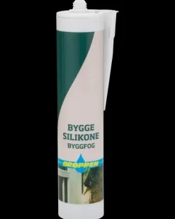 Droppen Byggesilikone 300 ml - grå| Fugemasse Og Silikone