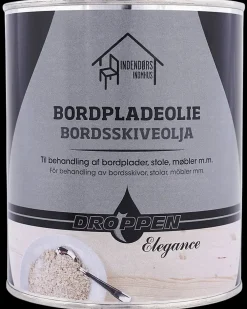 Droppen Elegance Bordpladeolie 0,75 L - klar| Møbelpleje Og Gulvpleje
