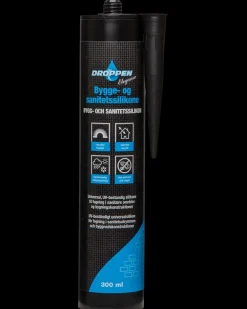 Droppen Elegance Bygge- /sanitetssilikone 300 ml - klar| Fugemasse Og Silikone