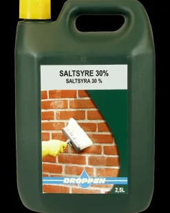 Droppen Saltsyre 2,5 L| Husholdningskemi