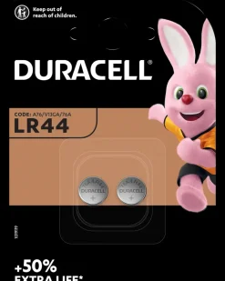 DURACELL Batteri LR44 2-pak| Batterier