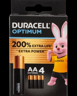 DURACELL Optimum AA 4-pak| Batterier