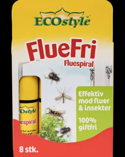 ECOstyle FlueFri Fluespiral 8-pak| Insektspray|Fluespray