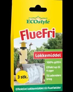 ECOstyle FlueFri lokkemiddel 3-pak| Øvrige Fælder Og Bekæmpelsesmidler