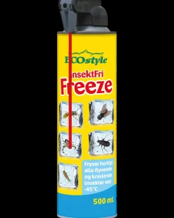 ECOstyle Insektfri freezespray 500 ml| Insektspray|Fluespray