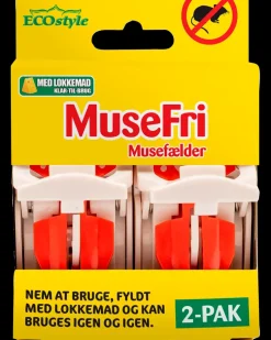 ECOstyle MuseFri Musefælde 2-pak| Mus- Og Rottefælder