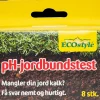 ECOstyle pH-jordbundstest 8-pak| Gødning Og Jord