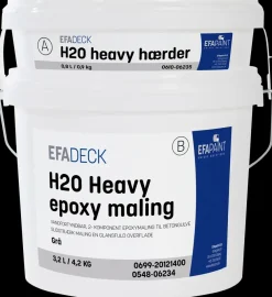EfaDeck ® H2O Heavy Grå m/hærd. - 4,0 liter| Gulvmaling Og Gulvlak