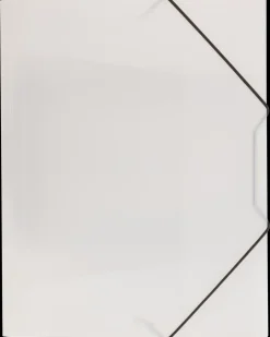 Elastikmappe plast A4 - transperant| Kontorartikler