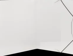 Elastikmappe plast A4 - transperant| Kontorartikler